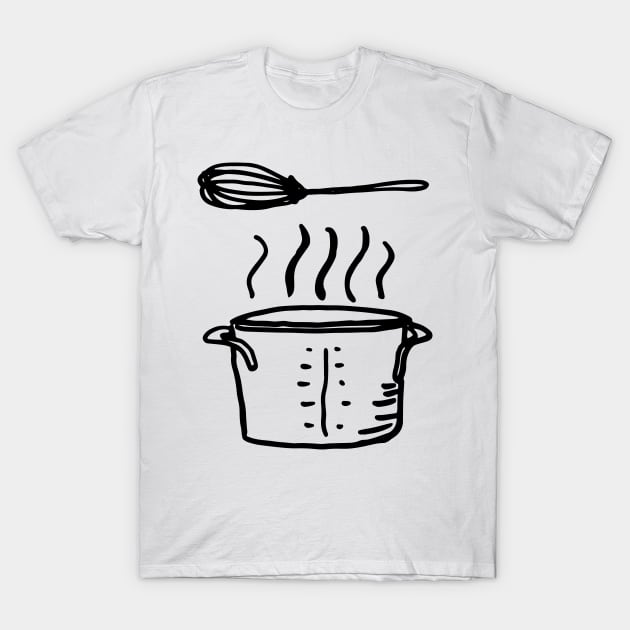 Retro Pot of Soup T-Shirt by SWON Design